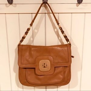 Authentic Longchamp Leather Handbag